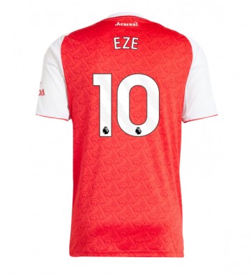 Lacne Muži Futbalové dres Arsenal Eberechi Eze #10 2025-26 Krátky Rukáv - Domáci